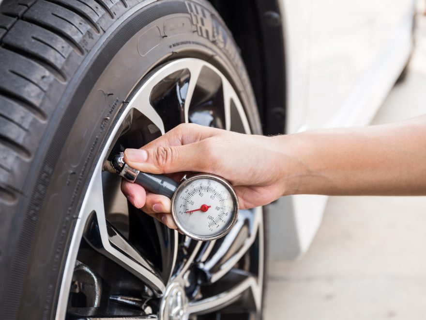 ideal tire pressure