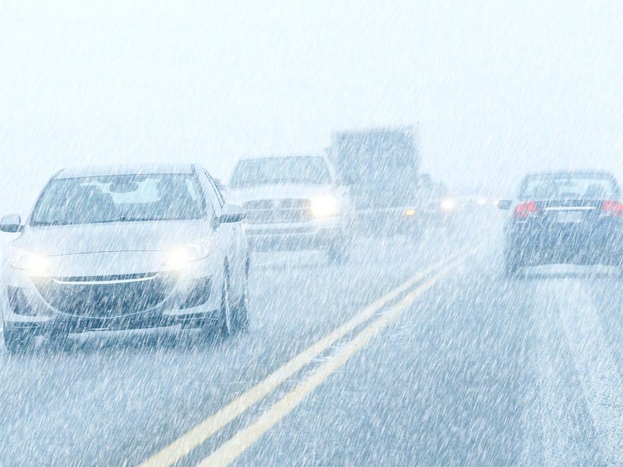 driving on ice